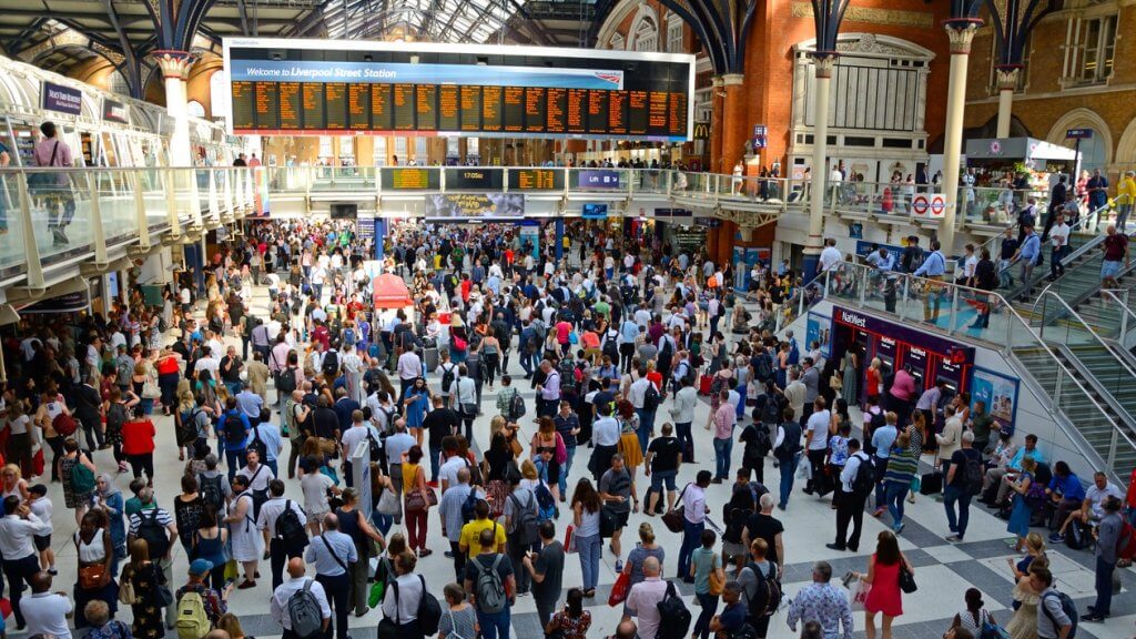 London commuters