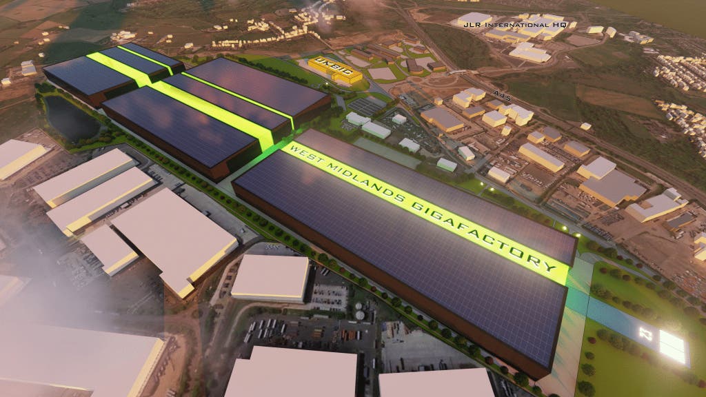 west midlands gigafactory