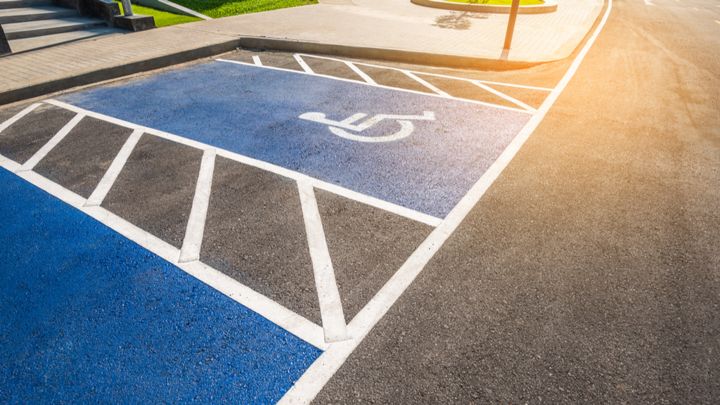 disabled wheelchair parking