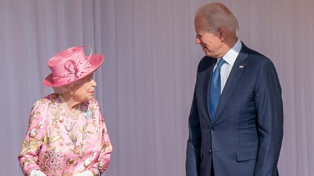 U.S. President Biden and first lady meet Britain's Queen Elizabeth at Windsor Castle