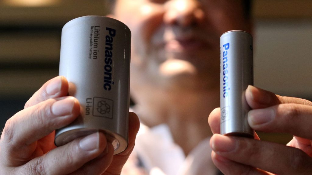 Panasonic batteries Tesla