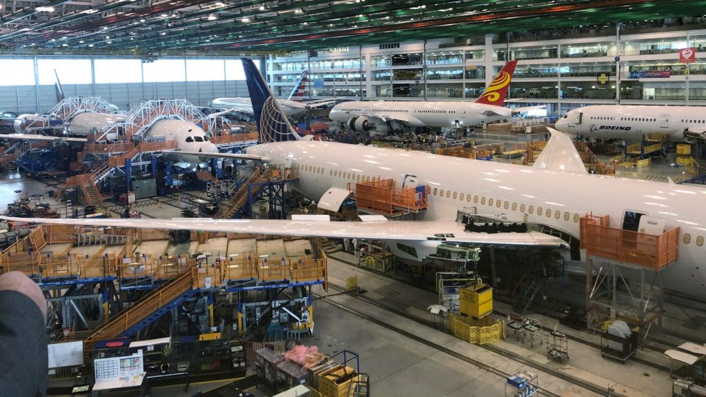 Dreamliner manufacturing