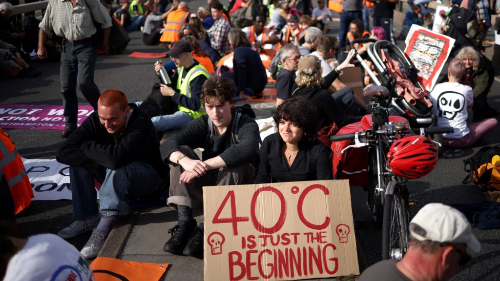 climate change protest