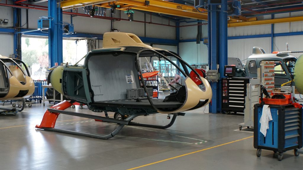 Airbus helicopter manufacturing