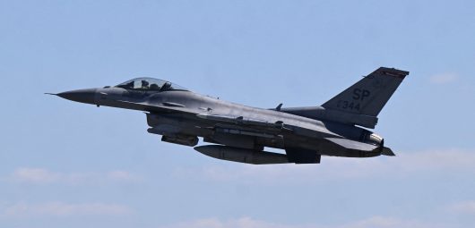 F-16 jet
