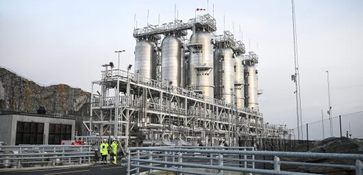 Peak Cluster works carbon capture