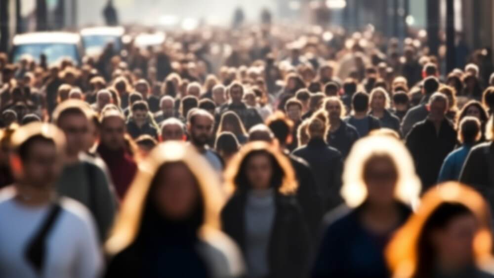 commute group people